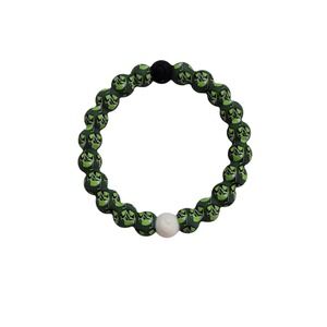 Lokai Unisex Star Wars Boba Fett Silicone Bead Bracelet Green Black XS